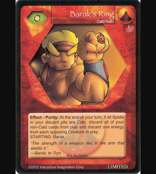 Baraks Ring - Foil
